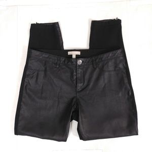 Banana Republic Sloan faux leather pants size 10